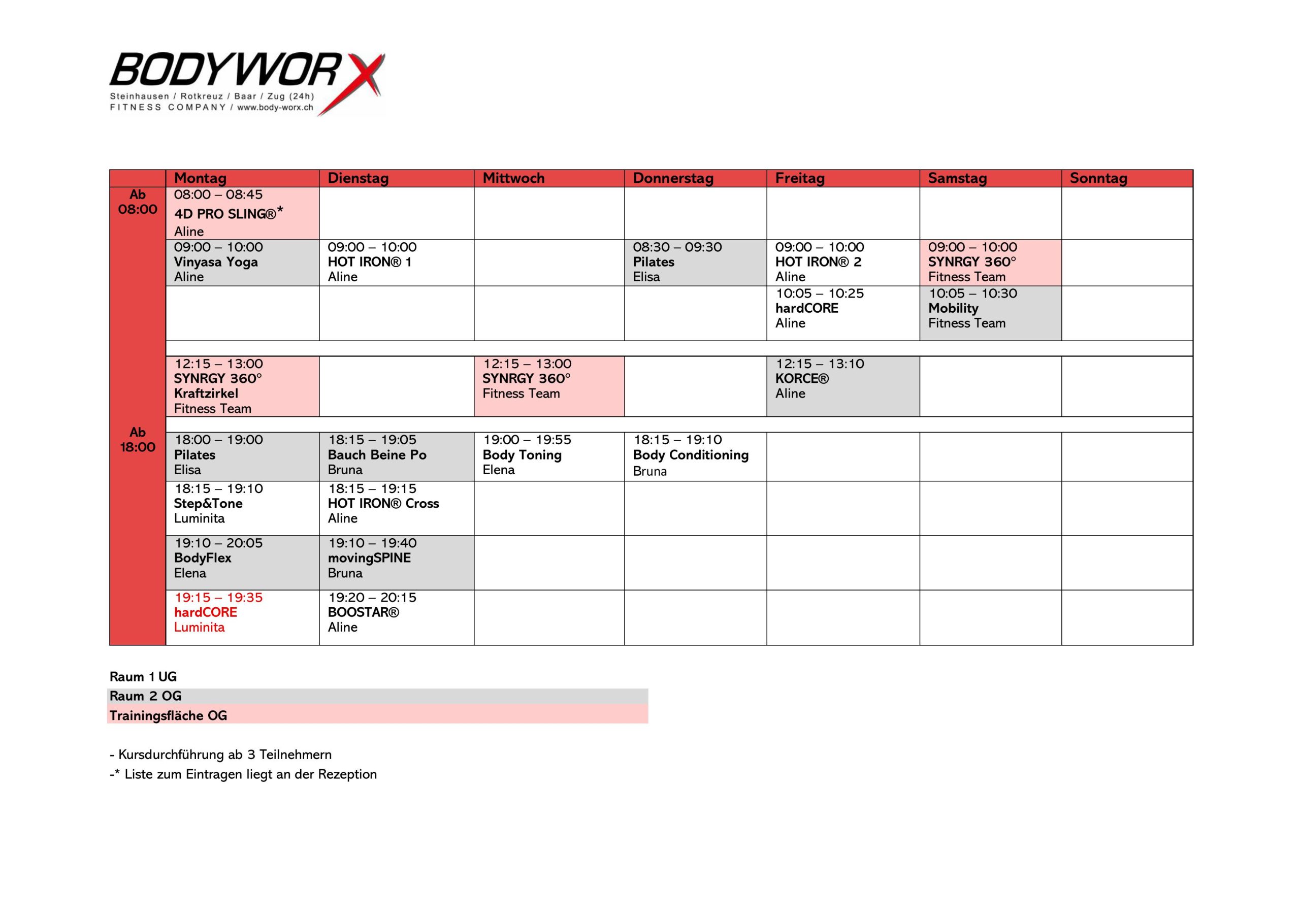 Kursprogramm ab 27.10.25-bilder-1 Kursplan | BodyWorx